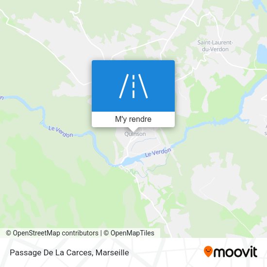Passage De La Carces plan