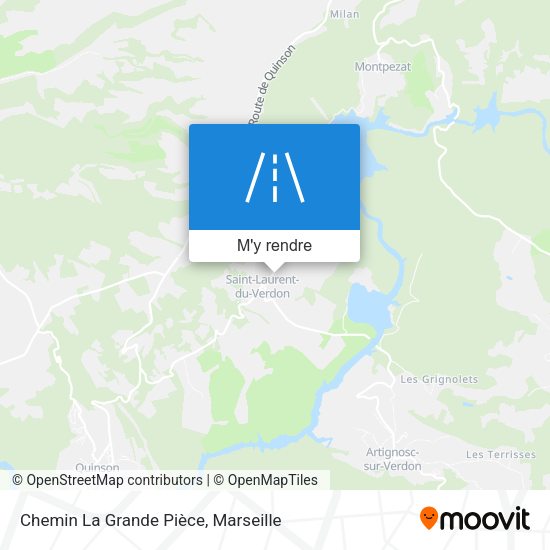 Chemin La Grande Pièce plan