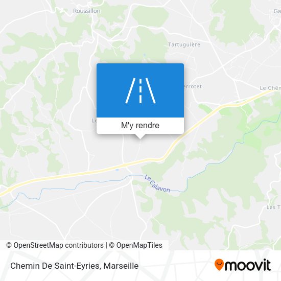 Chemin De Saint-Eyries plan