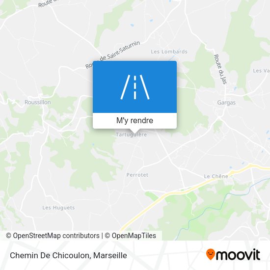 Chemin De Chicoulon plan