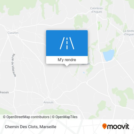 Chemin Des Clots plan