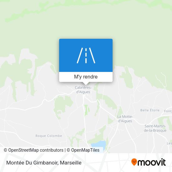Montée Du Gimbanoir plan