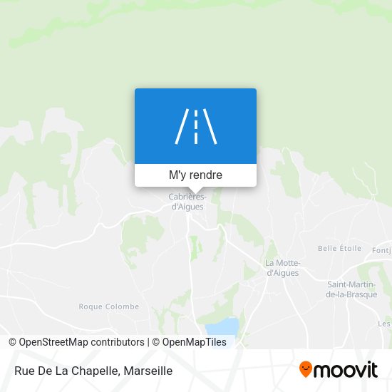 Rue De La Chapelle plan
