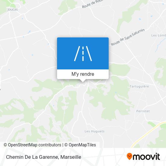 Chemin De La Garenne plan
