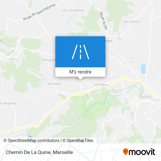 Chemin De La Quine plan