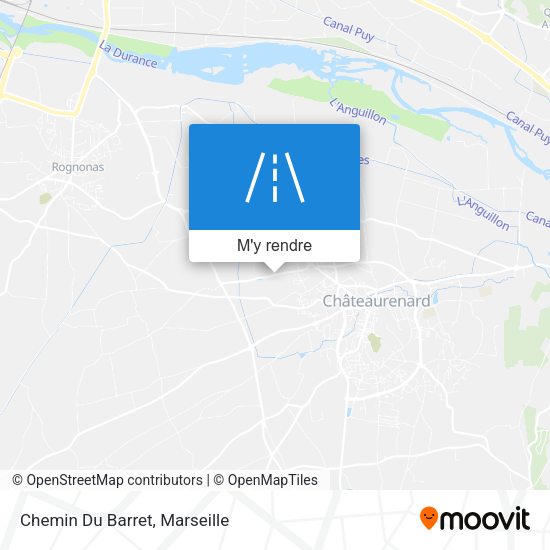 Chemin Du Barret plan