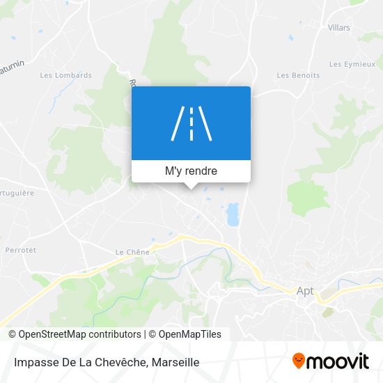 Impasse De La Chevêche plan