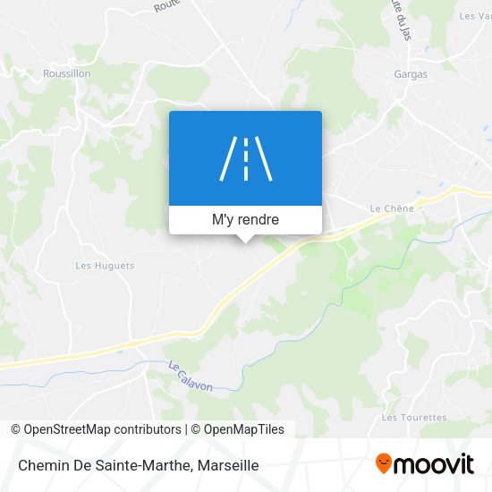 Chemin De Sainte-Marthe plan