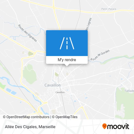 Allée Des Cigales plan