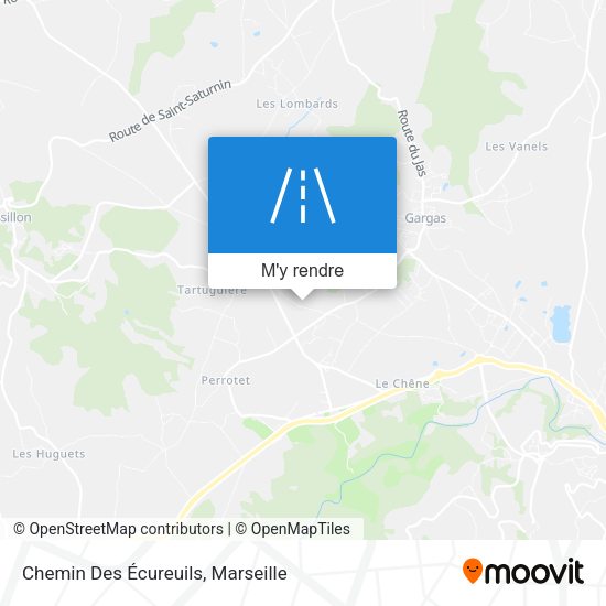Chemin Des Écureuils plan