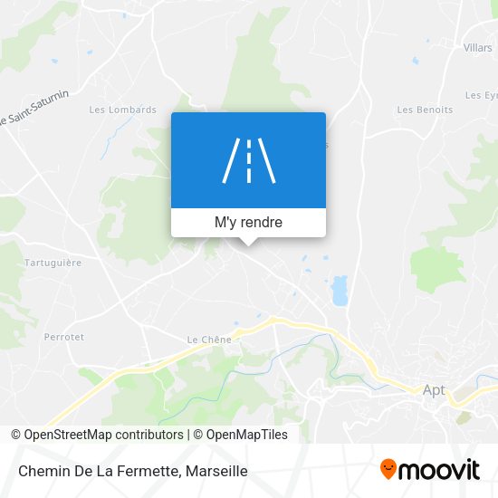 Chemin De La Fermette plan