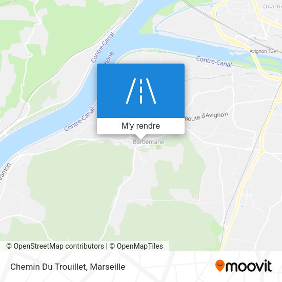 Chemin Du Trouillet plan