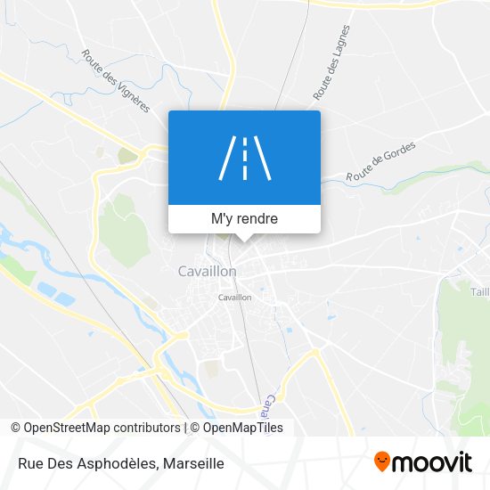 Rue Des Asphodèles plan