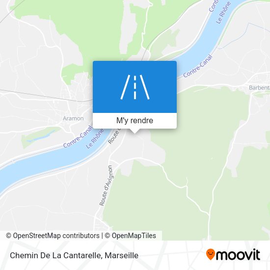 Chemin De La Cantarelle plan