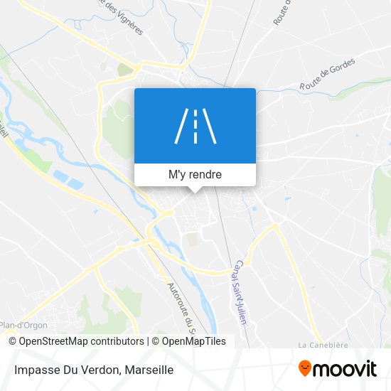 Impasse Du Verdon plan