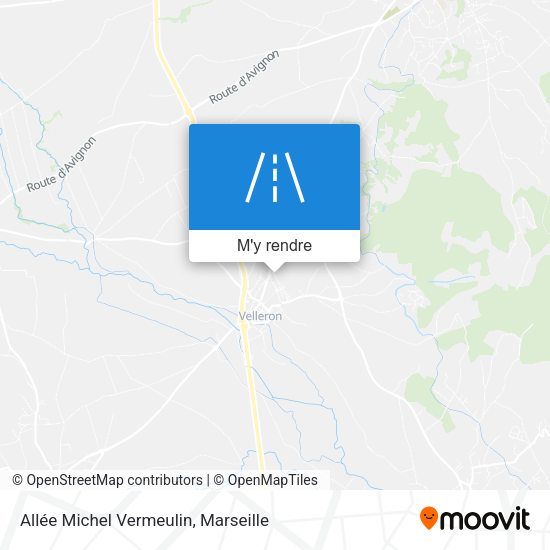 Allée Michel Vermeulin plan