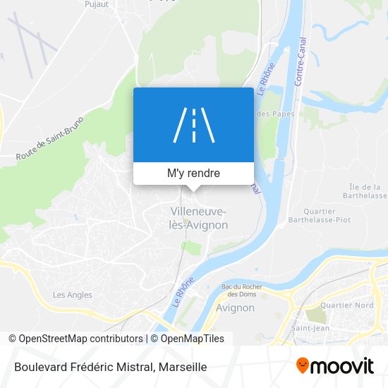 Boulevard Frédéric Mistral plan