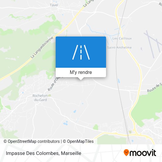Impasse Des Colombes plan
