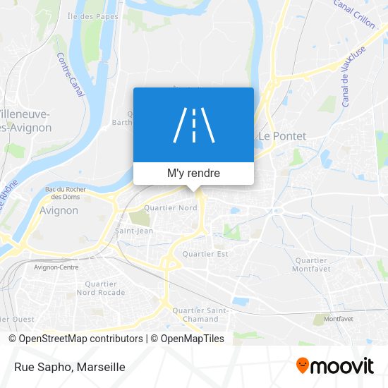 Rue Sapho plan