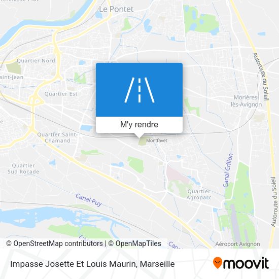 Impasse Josette Et Louis Maurin plan