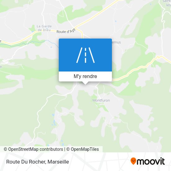 Route Du Rocher plan