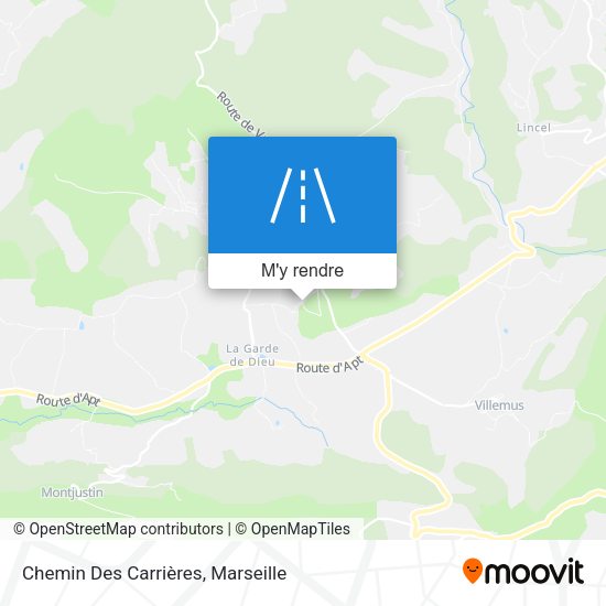 Chemin Des Carrières plan