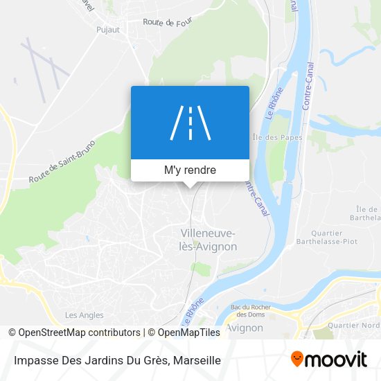 Impasse Des Jardins Du Grès plan