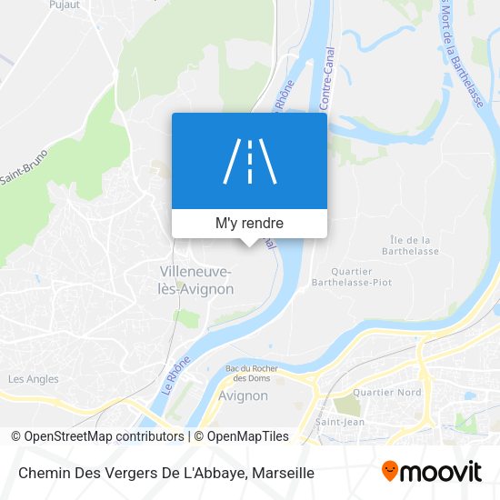 Chemin Des Vergers De L'Abbaye plan