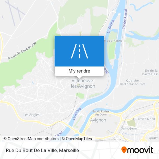 Rue Du Bout De La Ville plan