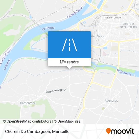Chemin De Cambageon plan