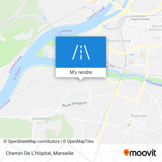 Chemin De L'Hôpital plan