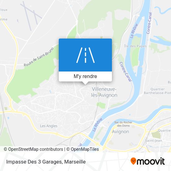 Impasse Des 3 Garages plan
