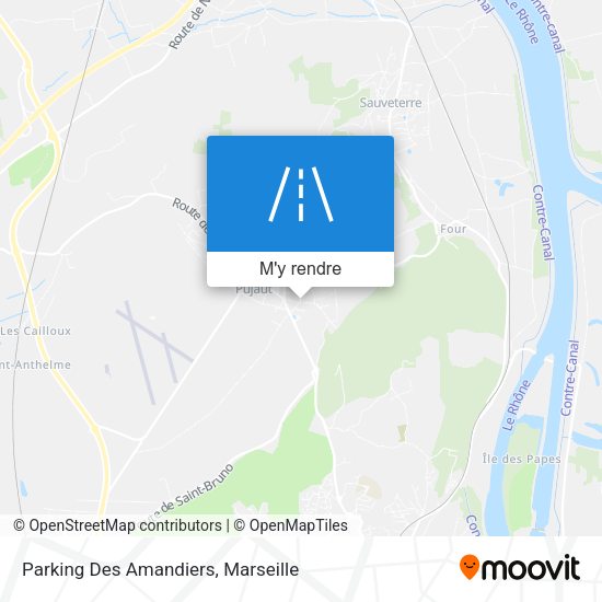Parking Des Amandiers plan