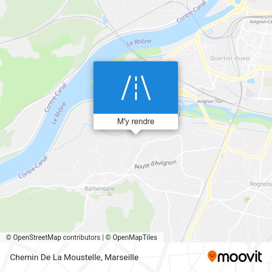 Chemin De La Moustelle plan