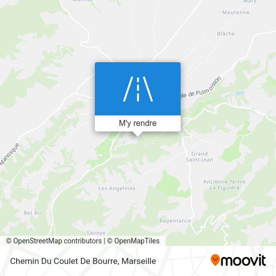 Chemin Du Coulet De Bourre plan