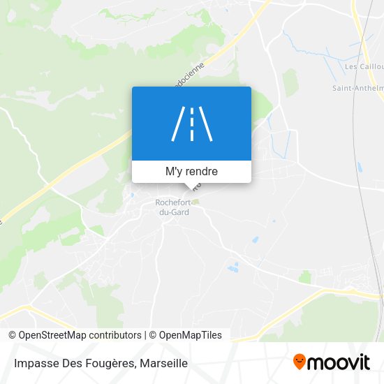 Impasse Des Fougères plan