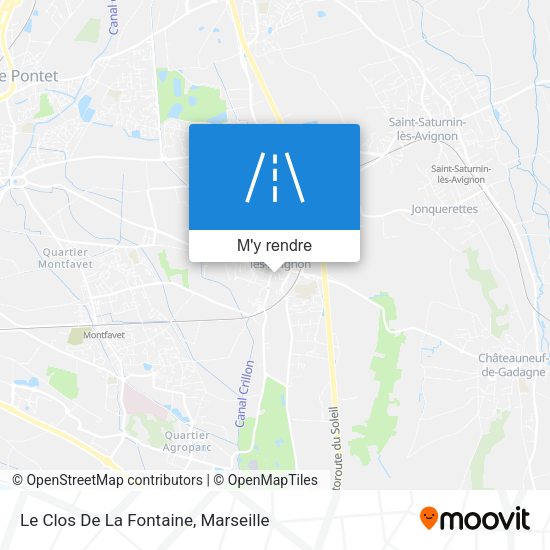 Le Clos De La Fontaine plan