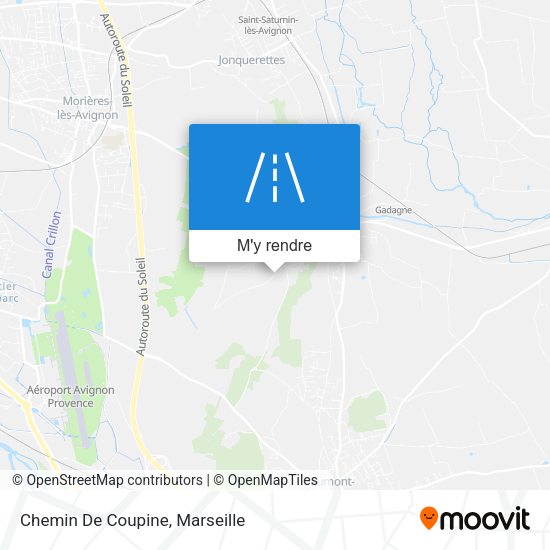 Chemin De Coupine plan