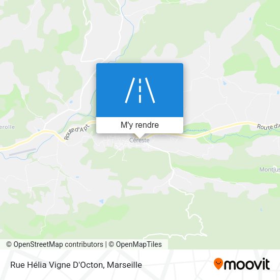 Rue Hélia Vigne D'Octon plan