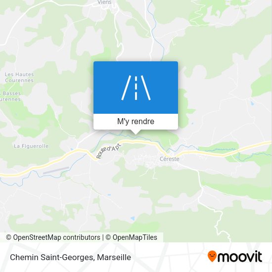 Chemin Saint-Georges plan