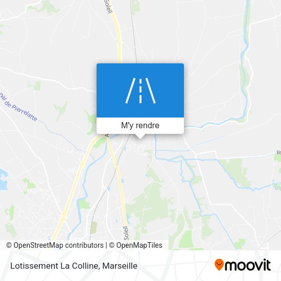 Lotissement La Colline plan