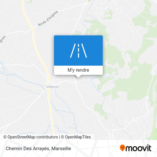 Chemin Des Arrayés plan