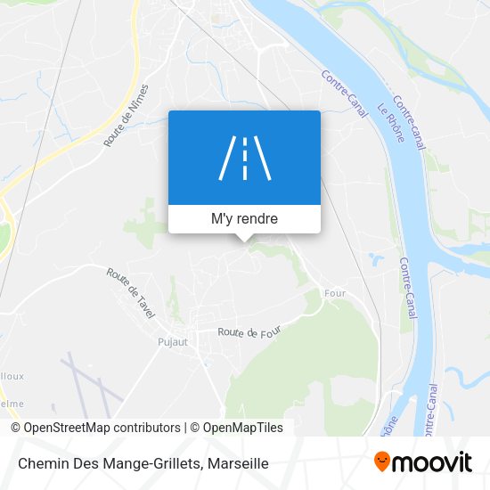 Chemin Des Mange-Grillets plan