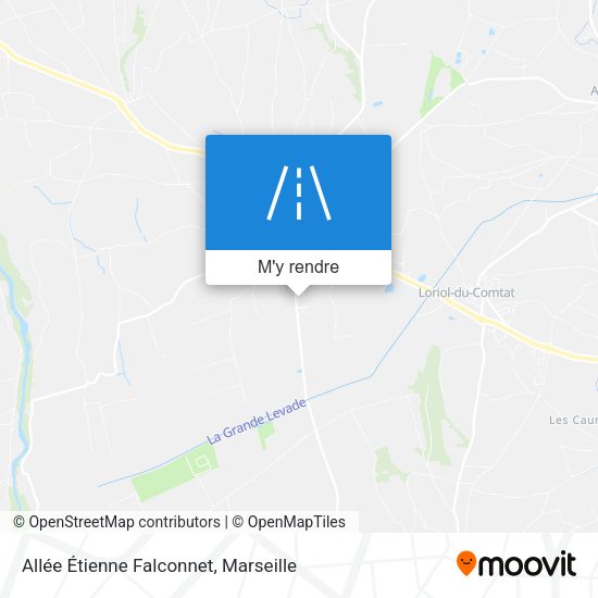 Allée Étienne Falconnet plan