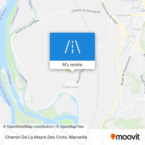 Chemin De La Mayre Des Crots plan