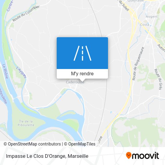 Impasse Le Clos D'Orange plan