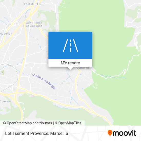 Lotissement Provence plan
