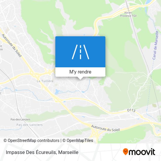 Impasse Des Écureuils plan