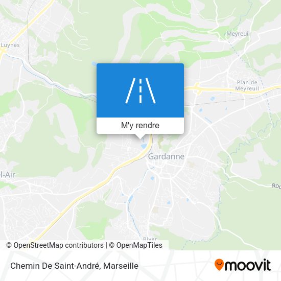 Chemin De Saint-André plan
