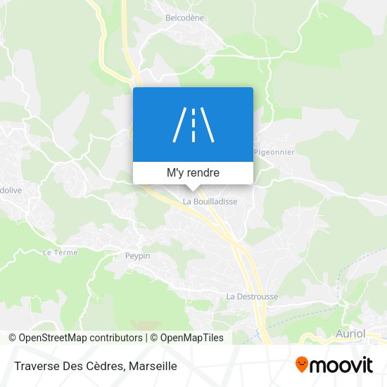 Traverse Des Cèdres plan